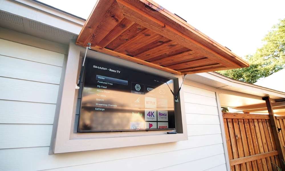 How To Protect An Outdoor TV