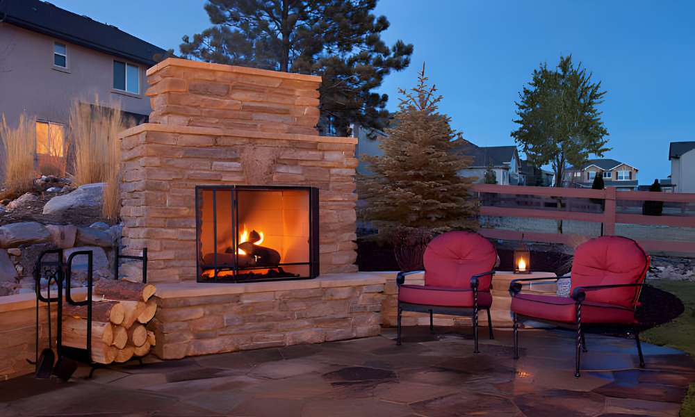 Fireplace Building Ideas In Outdoor
